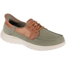 Skechers Slip-Ins: On-The-Go Flex - Palmilla 136536-OLV Grün 36