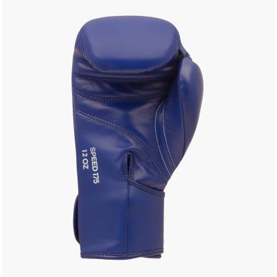 3. Adidas SPEED 175 Leder-Boxhandschuhe blau
