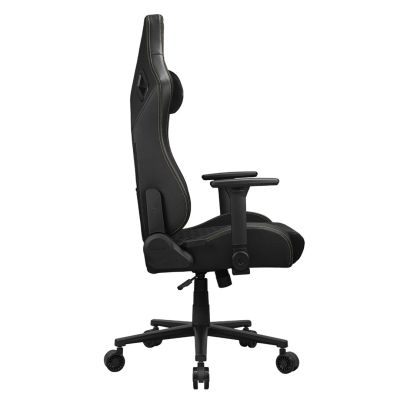 7. COUGAR CGR-DFF-GLB Gaming-Stuhl, gepolsterter Sitz, Schwarz, Gold