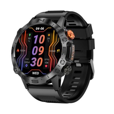 3. Smartwatch Gravity Black 2 Armbänder GT20-8