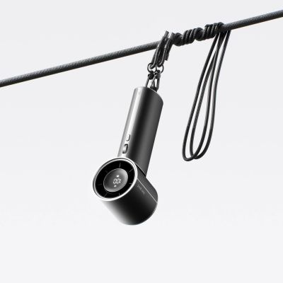 6. Jisulife Handheld Fan Pro1 Mini 4250mAh USB-C Tragbarer Ventilator - Schwarz