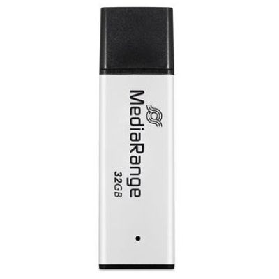 2. MediaRange MR1900 USB-Stick 32 GB USB Typ-A 3.2 Gen 1 (3.1 Gen 1) Schwarz, Silber