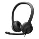 7. Logitech H390 USB-Headset mit Kabel und Kopfbügel für Anrufe und Musik, USB Typ-C, Schwarz