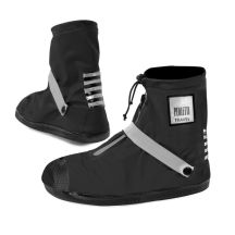 Perletti wasserdichte schwarze niedrige Schuhüberzieher Gr. L