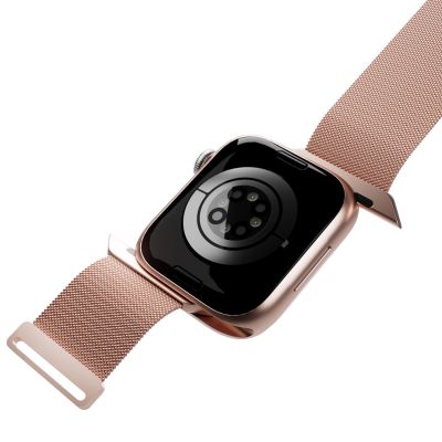 6. Puro Milanese Edelstahlarmband für Apple Watch 38 / 40 / 41 mm - Rosa