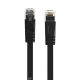 2. Orico PUG-C7B CAT7 10-Gbps-Ethernet-Netzwerkkabel RJ45 LAN, flach, 5 m – schwarz