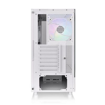 3. THERMALTAKE View 270 Plus TG ARGB Mid-Tower E-ATX-Gehäuse mit Sichtfenster, Weiß