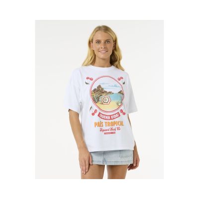 RIP Curl Cove Heritage T-Shirt Weiß