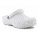 7. Crocs Classic Geometric Clog 209563-100 Flip-Flops