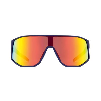 Red Bull Spect Dash Radsport-Sonnenbrille – Blau/Braun/Rot verspiegelt CAT3