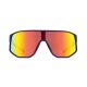 Red Bull Spect Dash Radsport-Sonnenbrille – Blau/Braun/Rot verspiegelt CAT3