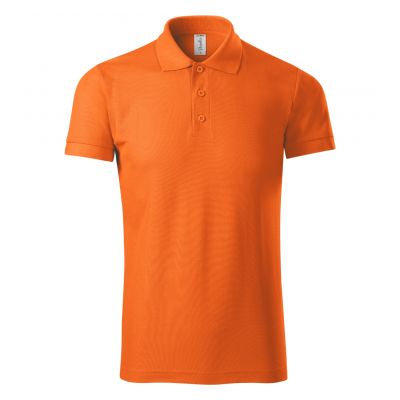 3. Herren-Poloshirt Joy (orange)