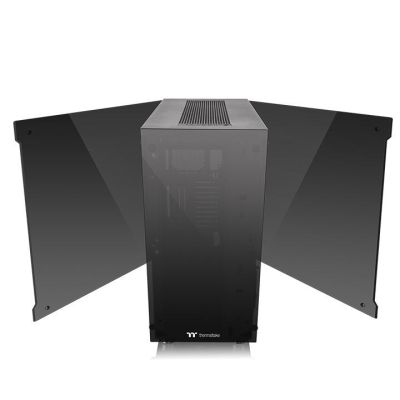 10. Thermaltake View 91 RGB TG CA-1I9-00F1WN-00 Gehäuse (ATX, Extended ATX, Micro ATX, Mini ITX, XL-ATX; Schwarz)
