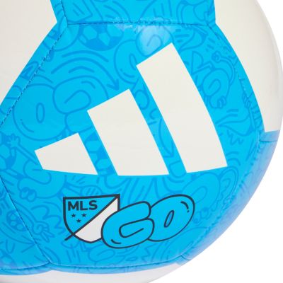 7. adidas EPP Club Fußball weiß und blau KH0307