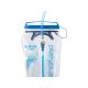 2. Platypus BIG ZIP Tagesflasche 3000 ml Polyethylen, Silikon Blau, Transparent