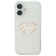3. Guess IML Heart Hülle für iPhone 16 plus – transparent