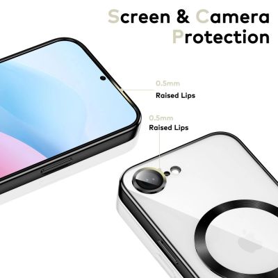 3. Tech-Protect MagFlex MagSafe Hülle für iPhone 16e / 17e – Transparent