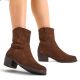 8. Braune Damen-Cowboystiefel aus Leder, Sergio Leone BT284-S