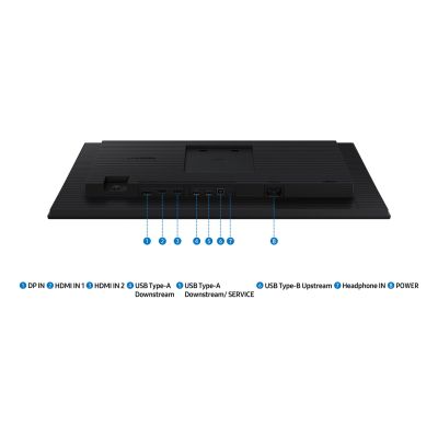 12. SAMSUNG LED-Monitor 24" LS24D406GAUXEN 100Hz