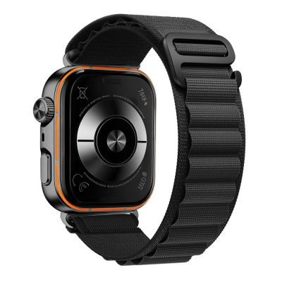 2. Tech-Protect Nylon Pro Armband für Huawei Watch Fit 3 / 4 / 4 Pro / 5 / 5 Pro - Schwarz