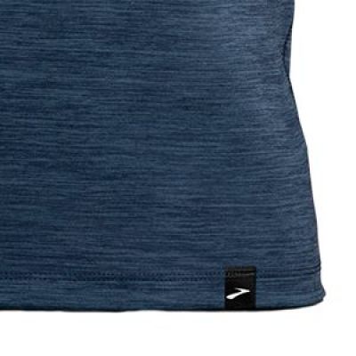 7. Luxe Kurzarm-Laufshirt für Herren, Schwarz