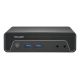 Shuttle Nano PC NE10N, Intel N 100, 1x HDMI, 1x DP, 6x USB, 1x LAN, lüfterlos, 24/7-Dauerbetrieb, inkl. VESA, 0,6 l PC, Mini-PC-Barebone, Intel SoC, DDR4-SDRAM, PCI Express, Serial ATA, 65 W
