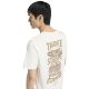 5. adidas Herren-T-Shirt mit Burger-Motiv, cremefarben, KT9723