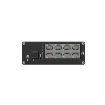 2. Teltonika NETWORKS TSW040 8-Port PoE+ Switch Unmanaged Fast Ethernet (10/100) PoE-Unterstützung Schwarz