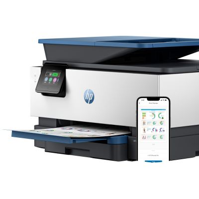 24. HP OfficeJet Pro Produkt 9125e Kabelloser All-in-One-Farbdrucker, Instant Ink; Duplexdruck