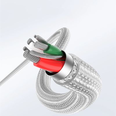 8. Ugreen US304 70523 USB-C/ Lightning MFi-Kabel 1 m – Silber