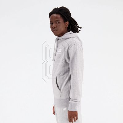 7. New Balance Essentials Stacked Logo Fren BK M MJ31536AG Sweatshirt