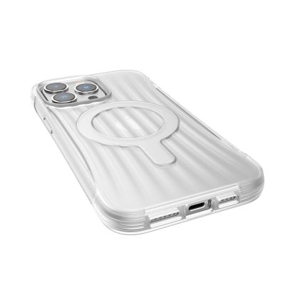 7. Raptic X-Doria Clutch Case iPhone 14 Pro Max mit MagSafe Rückseite transparent