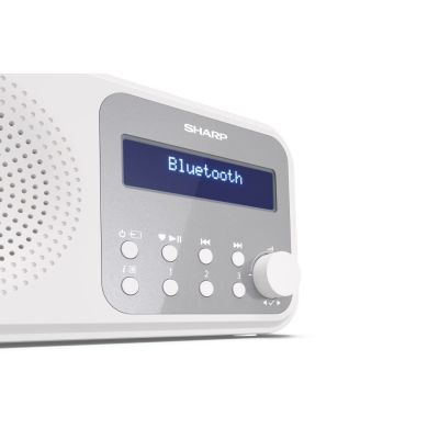 5. Sharp DR-P420 DR-P420WHP Tragbares Radio Weiß