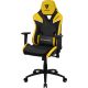 ThunderX3 TC5 Air Tech Universal-Gaming-Stuhl, gepolsterter Sitz, Schwarz, Gelb