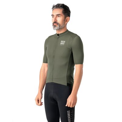 7. Rockbros 15220004004 ROAD TO SKY Herren-Radtrikot Kurzarm L - Grün