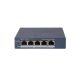 2. Hikvision DS-3E1505P-EI 4-Port PoE-Switch