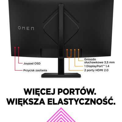 8. HP LED-Monitor, QHD 32" OMEN 32c (780K6E9) 165Hz