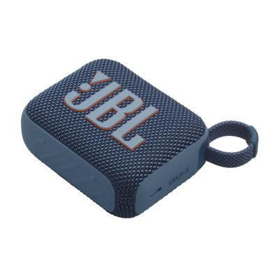 11. JBL GO 4 BLU tragbarer Bluetooth-Lautsprecher blau