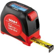 SOLA MESSUNG MIT ENTFERNUNGSFINDER 5 m/20 m METEC Bluetooth