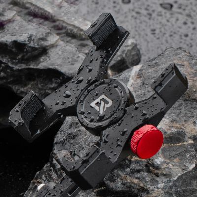 5. Rockbros 25210039002 Handyhalterungsklemme für Headset-Kappe – schwarz