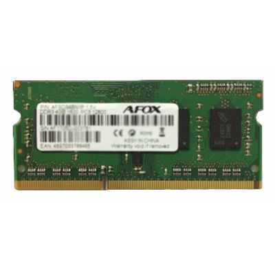 AFOX SO-DIMM DDR4 8G 2666MHz Micron Chip AFSD48FH1P