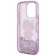7. Hello Kitty Liquid Glitter 50TH Anniversary Party Hülle für iPhone 16 Pro – Lila