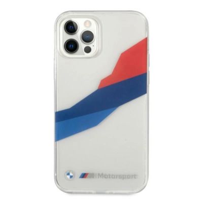 3. BMW Motorsport Tricolor Case für iPhone 12 Pro Max - Transparent