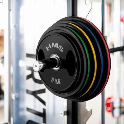 4. TOG25 2 x 25 kg OLYMPISCHE GUMMIBESCHICHTETE PLATTE 2 x 25 kg HMS