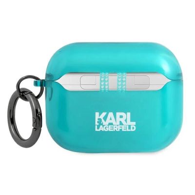 2. Karl Lagerfeld Choupette AirPods Pro Hülle – Blau