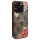 4. Guess GUHMP16XP4ROPEMCW iPhone 16 Pro Max 6,9" braun/braunes Hardcase 4G Flowers Print MagSafe