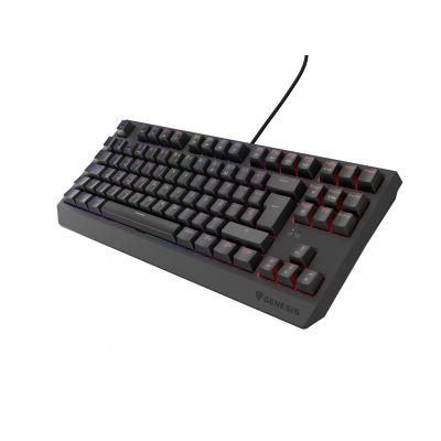 GENESIS Thor 230 TKL Gaming-Tastatur USB QWERTY Spanisch Schwarz