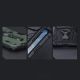 16. Nillkin CamShield Armor Pro Magnetische Hülle iPhone 14 Plus Magnetische MagSafe-Abdeckung mit Kameraschutz Blau
