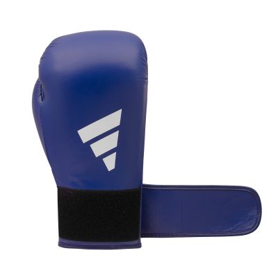 12. Adidas SPEED 175 Leder-Boxhandschuhe blau