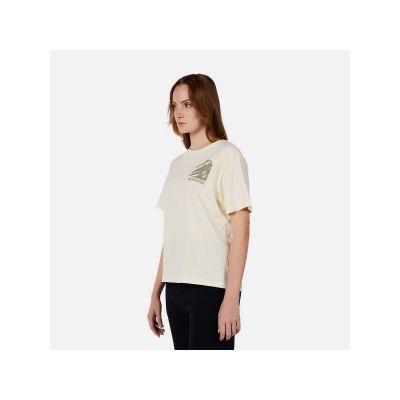 4. ROSSIGNOL W Waterfall Relax Tee Damen Weiß